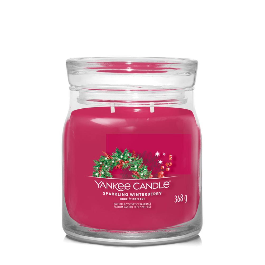 Yankee Candle Sparkling Winterberry Medium Jar £14.99